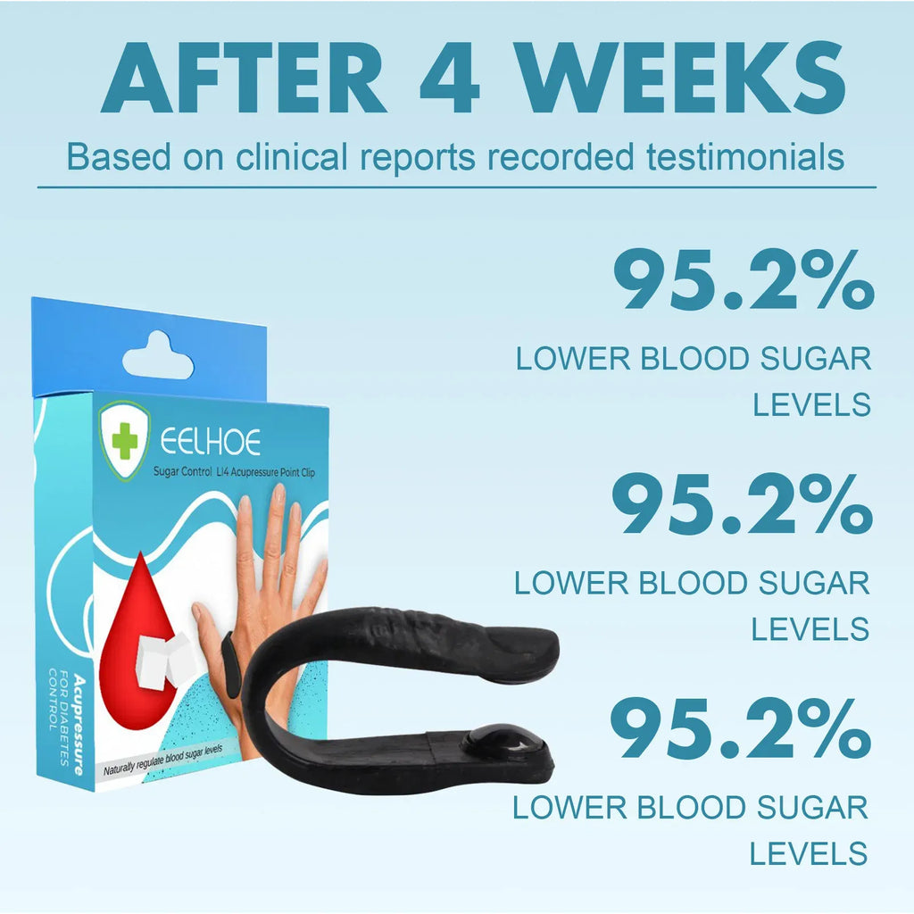 Sugar Control L14 Acupressure Point Clip for Diabetes High Quality