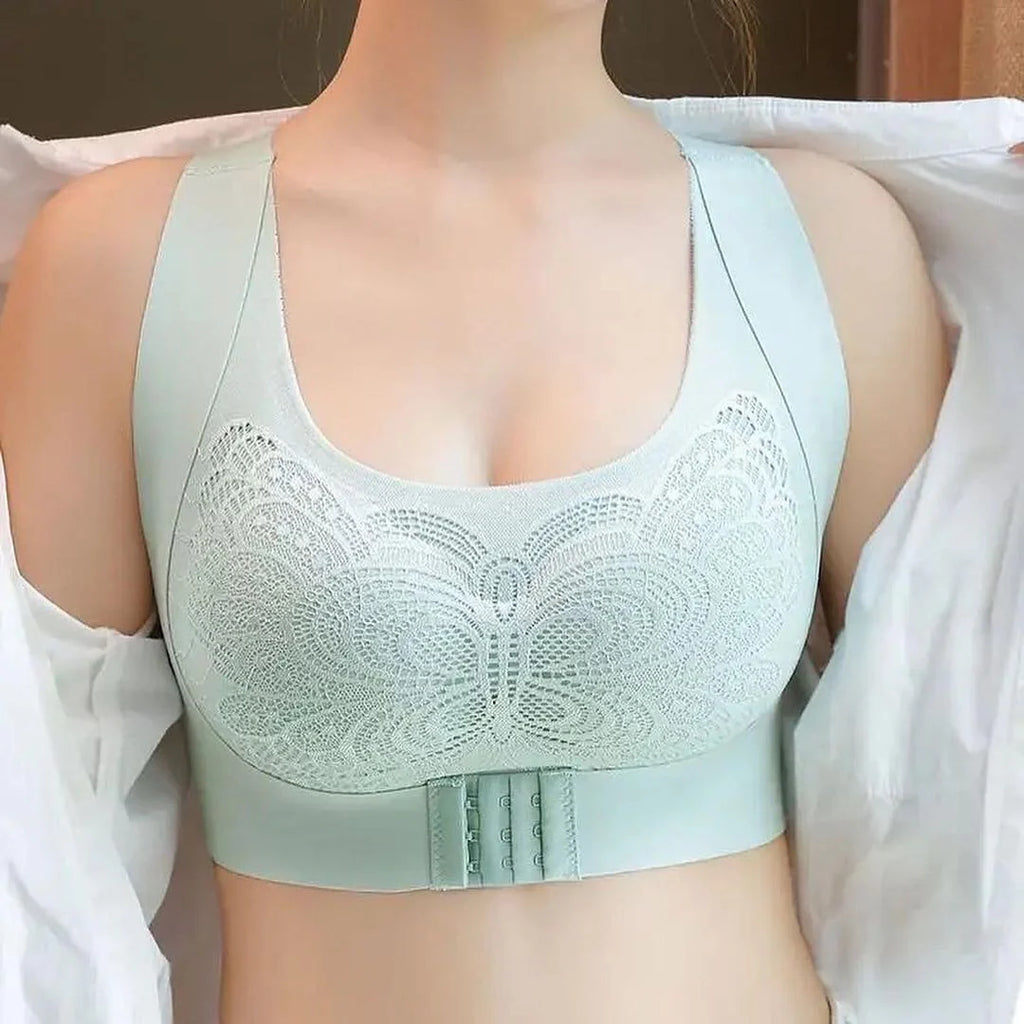 Butterfly Front Closure Posture Correcting Bra
