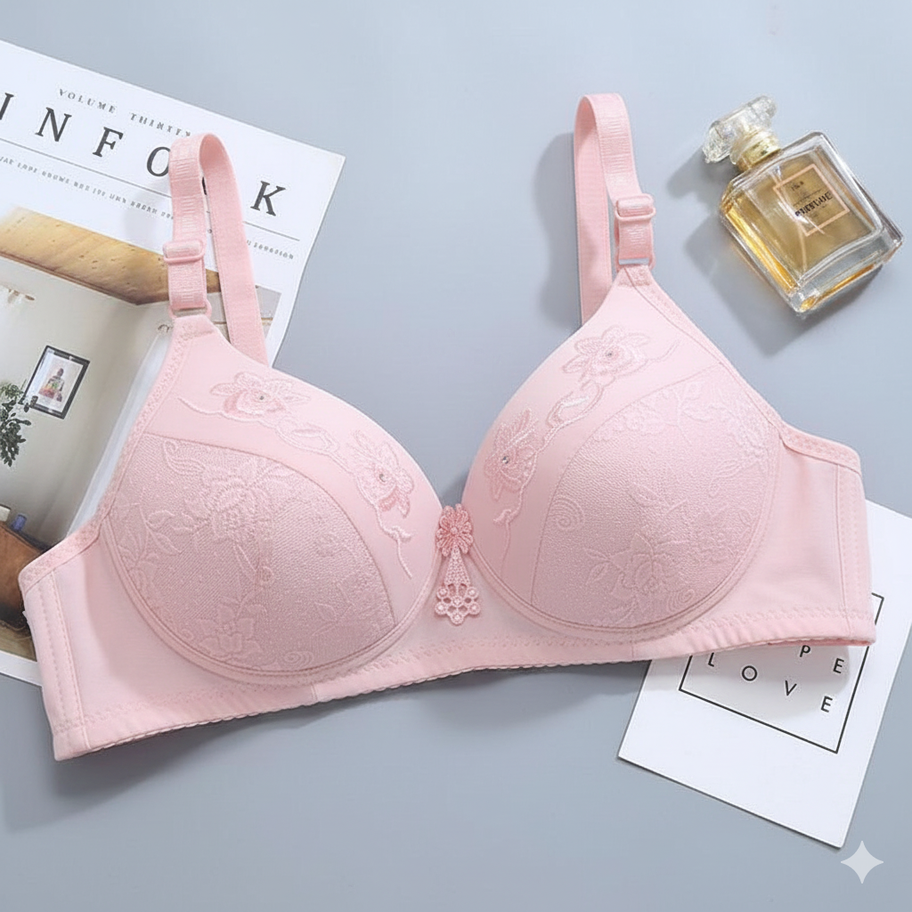 Soft Padded Push-Up Bra - Imported Undergarments for Women and Girls