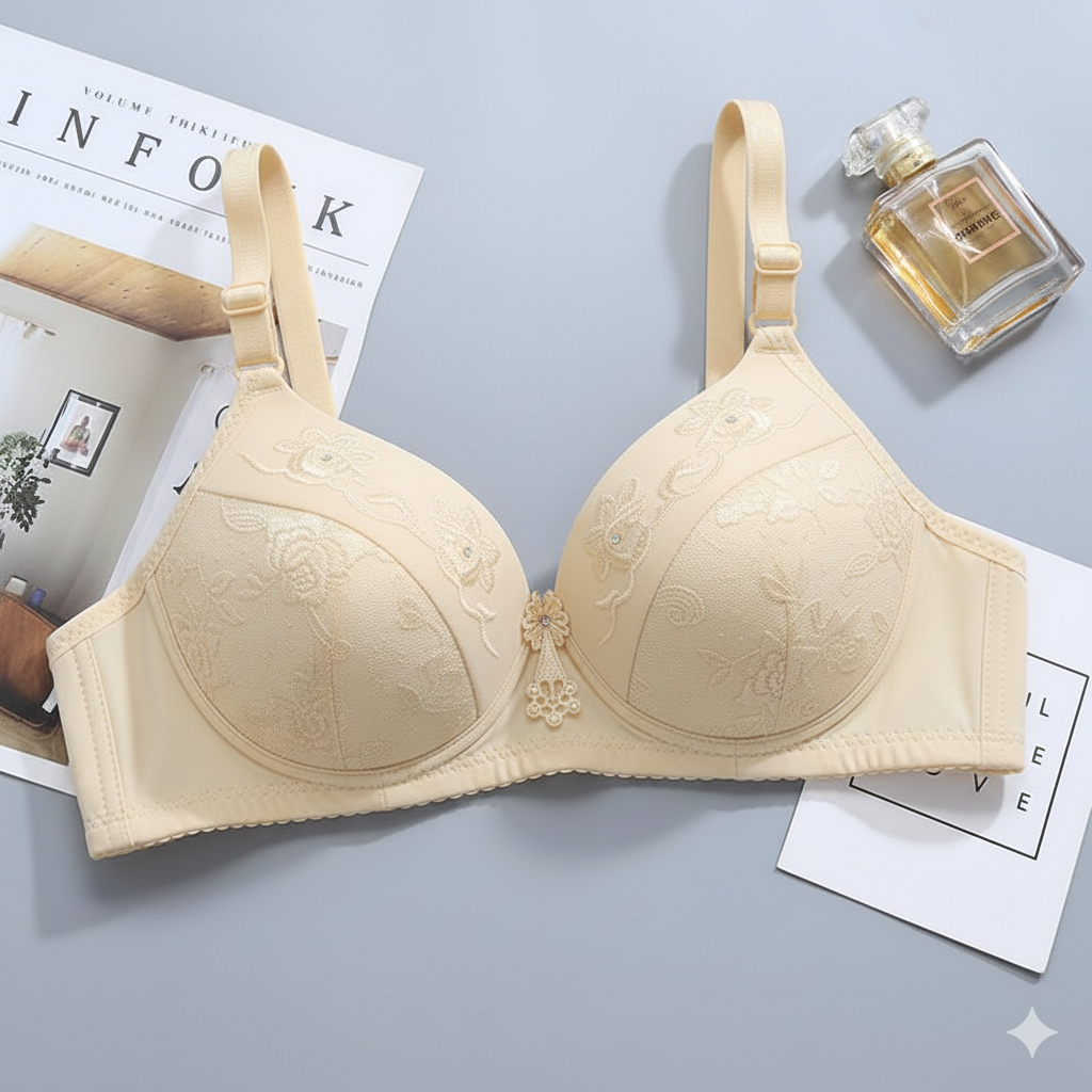 Soft Padded Push-Up Bra - Imported Undergarments for Women and Girls