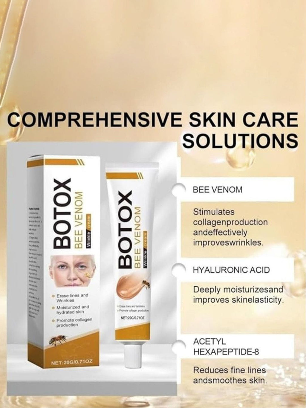 Botox Bee Venom Wrinkle Removal Cream