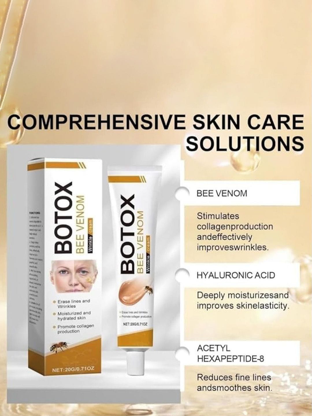 Botox Bee Venom Wrinkle Removal Cream