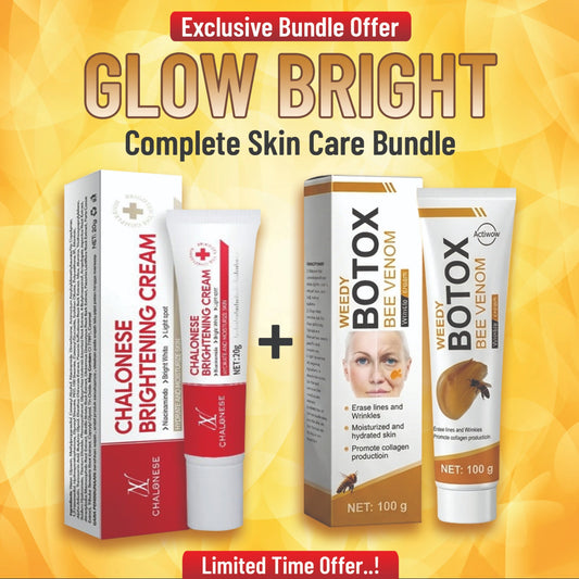 Botox Bee Venom Wrinkle Cream + Chalonese Brightening Cream Combo Offer