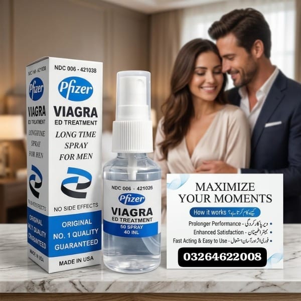 Pfizer Viagra Delay Spray